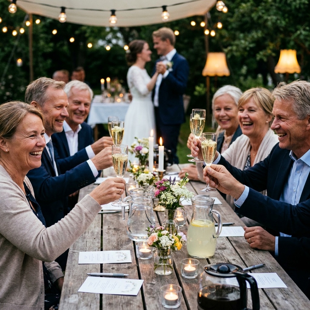 Musikkbingo til bryllup og utdrikningslag