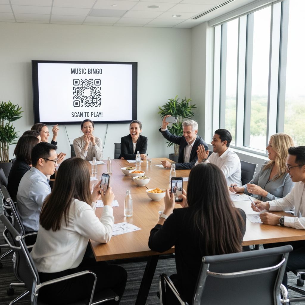 Musikkbingo til firmaevent og teambuilding