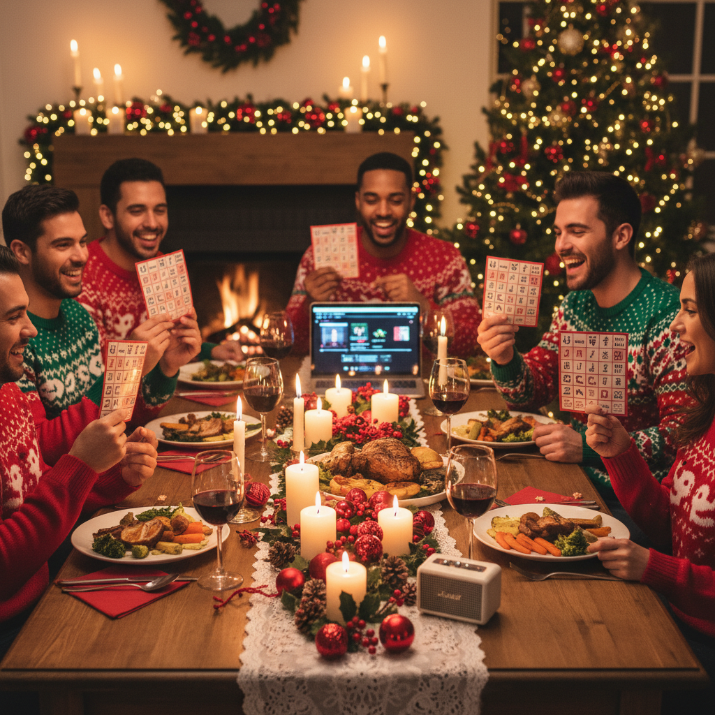 Musikkbingo til julebord og høytider